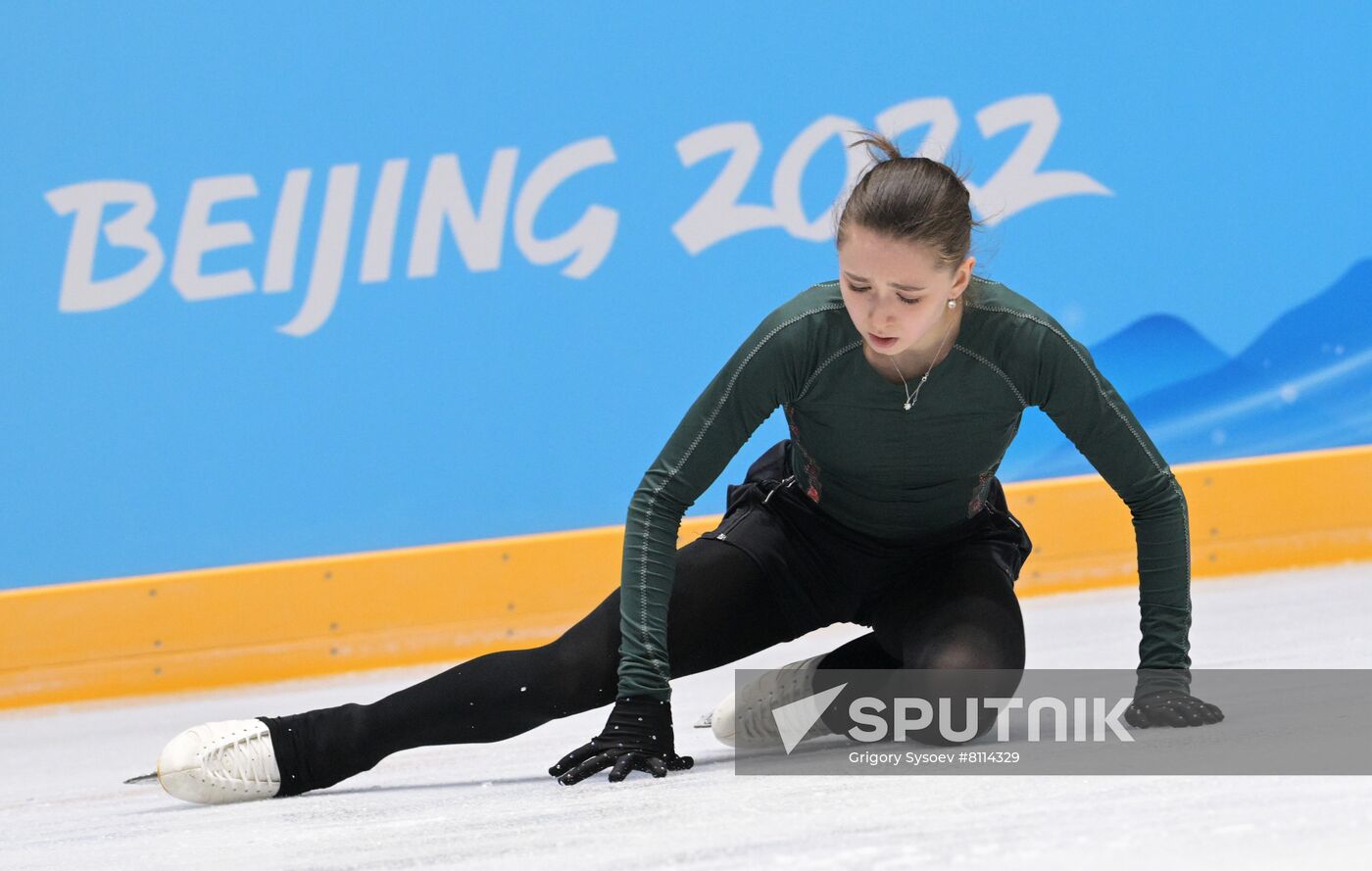 China Olympics 2022 Figure Skating ROC Valieva Training