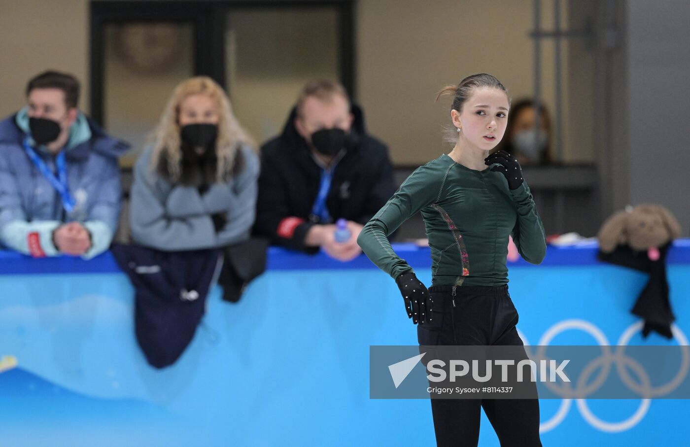 China Olympics 2022 Figure Skating ROC Valieva Training