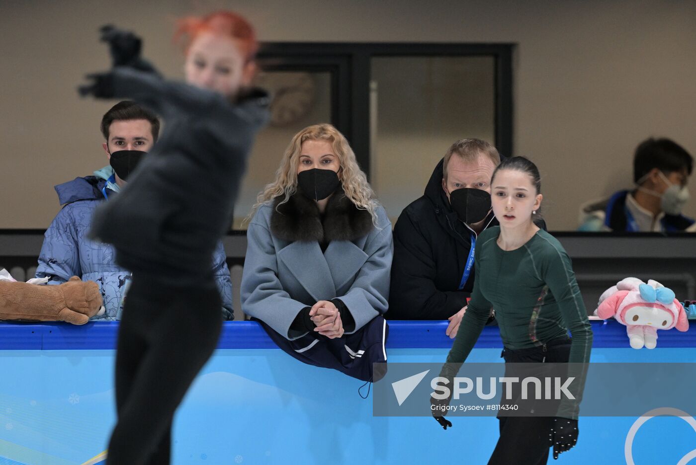 China Olympics 2022 Figure Skating ROC Valieva Training