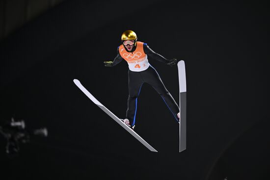 China Olympics 2022 Ski Jumping Men Team