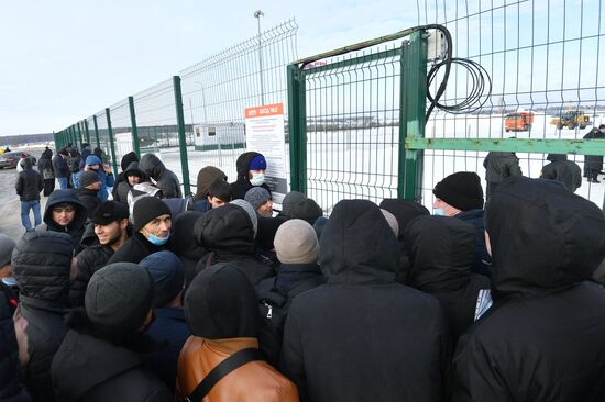 Russia Labour Migrants
