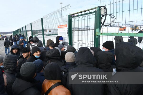 Russia Labour Migrants