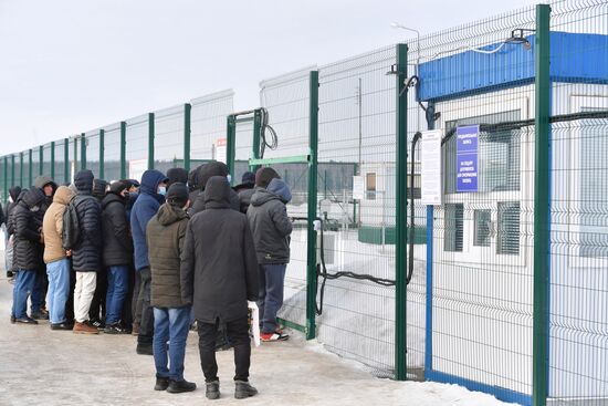 Russia Labour Migrants