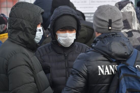 Russia Labour Migrants