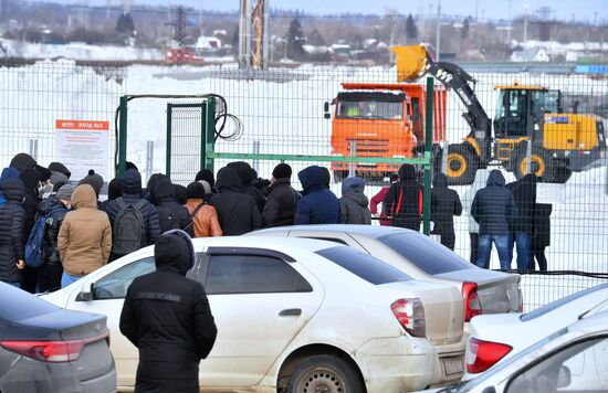Russia Labour Migrants