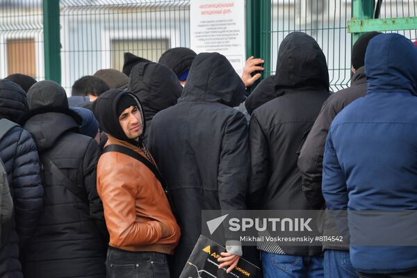 Russia Labour Migrants