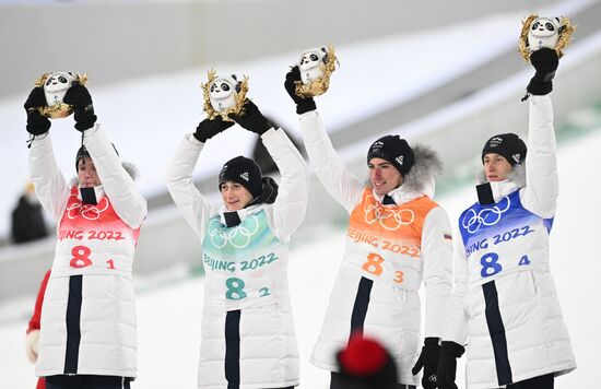 China Olympics 2022 Ski Jumping Men Team