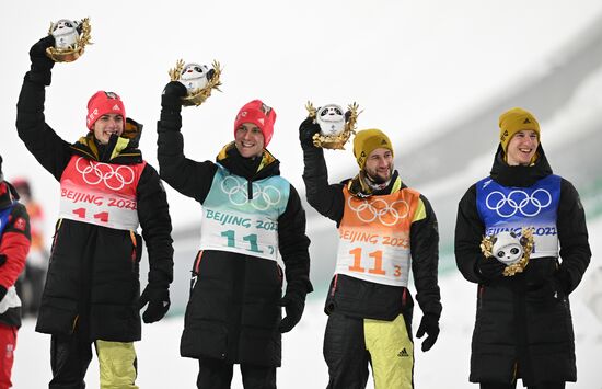 China Olympics 2022 Ski Jumping Men Team