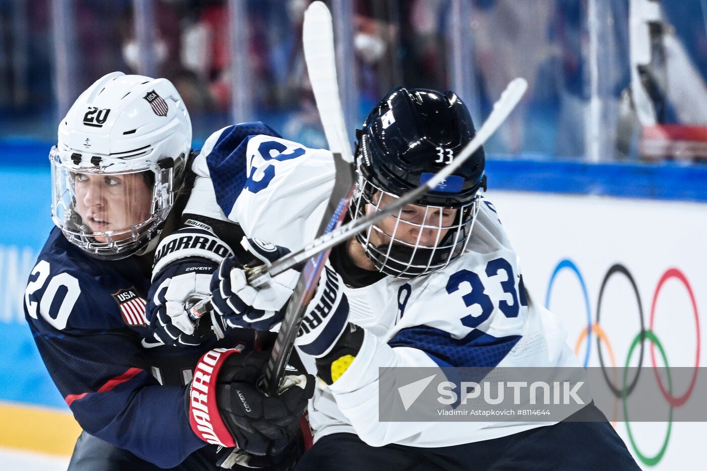 China Olympics 2022 Ice Hockey Women US - Finland