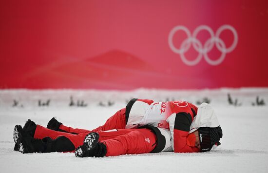 China Olympics 2022 Ski Jumping Men Team