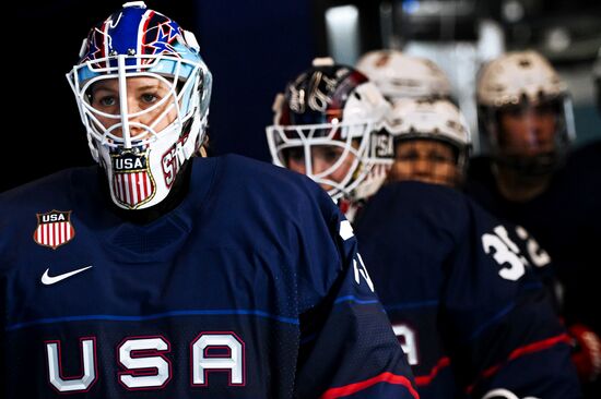 China Olympics 2022 Ice Hockey Women US - Finland