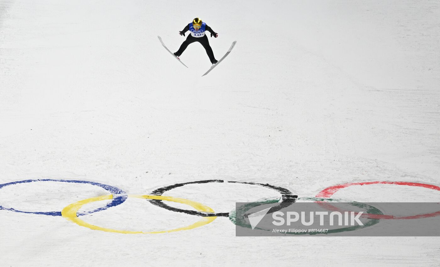 China Olympics 2022 Ski Jumping Men Team