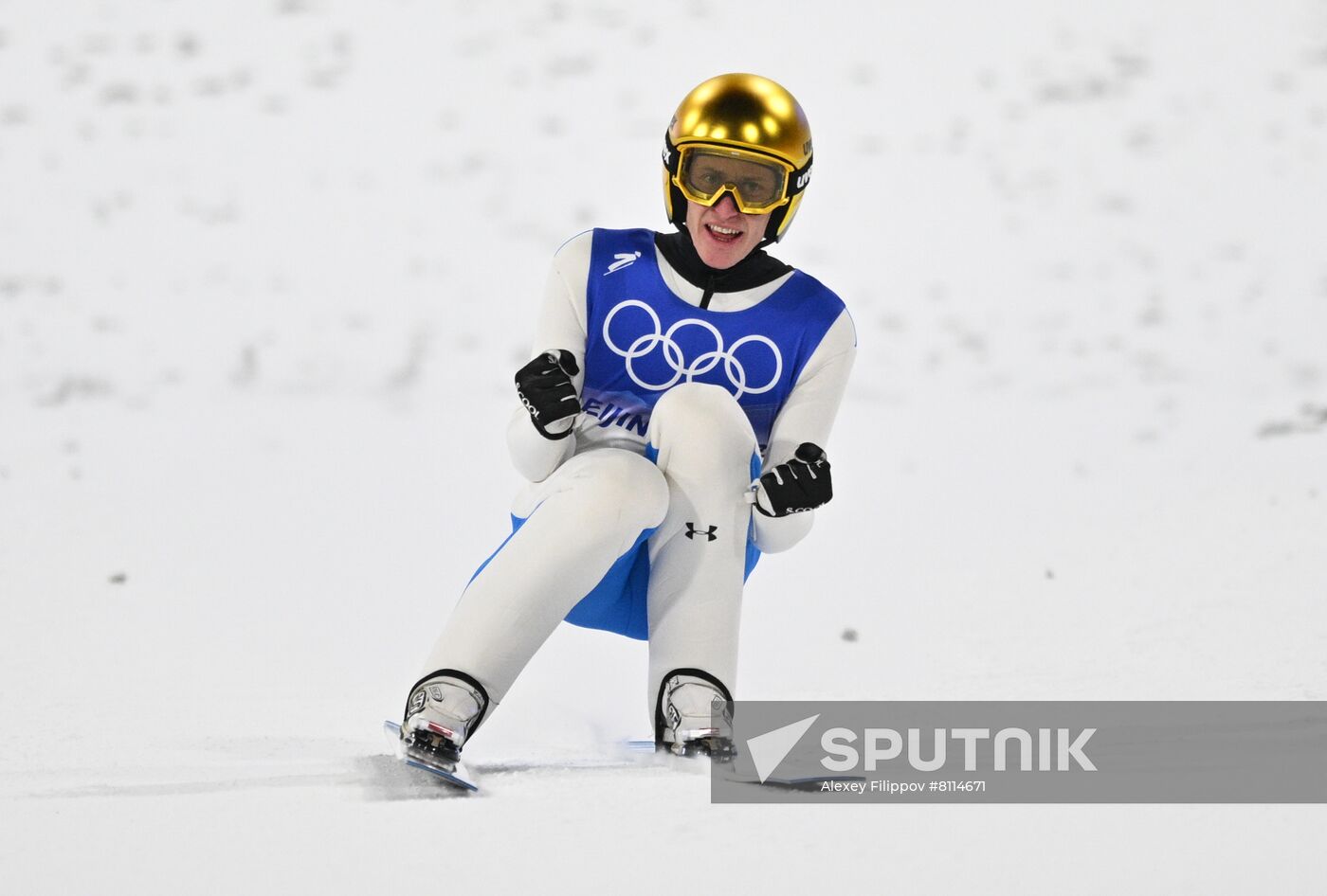 China Olympics 2022 Ski Jumping Men Team