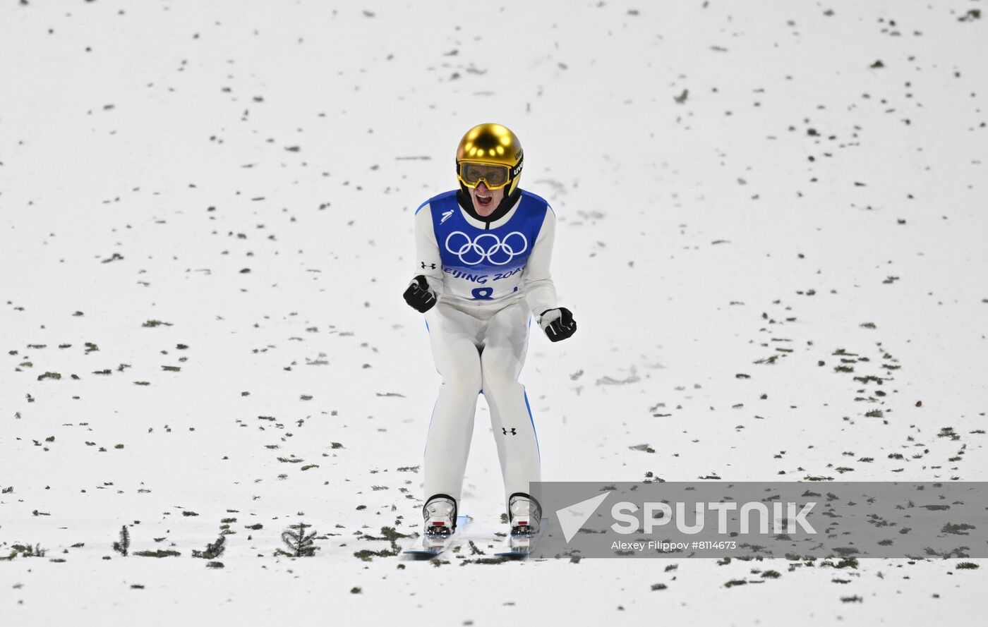 China Olympics 2022 Ski Jumping Men Team