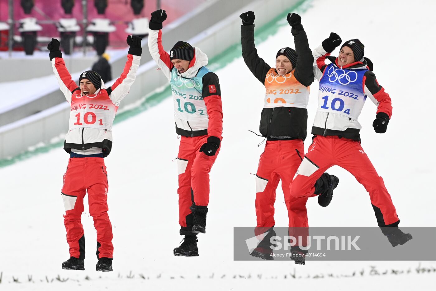 China Olympics 2022 Ski Jumping Men Team