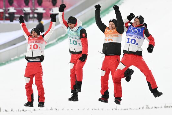 China Olympics 2022 Ski Jumping Men Team