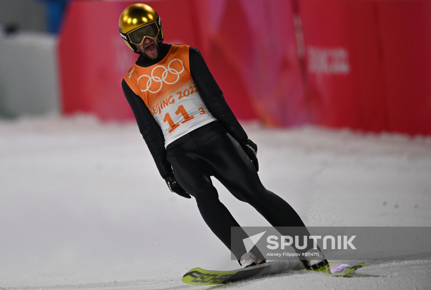 China Olympics 2022 Ski Jumping Men Team