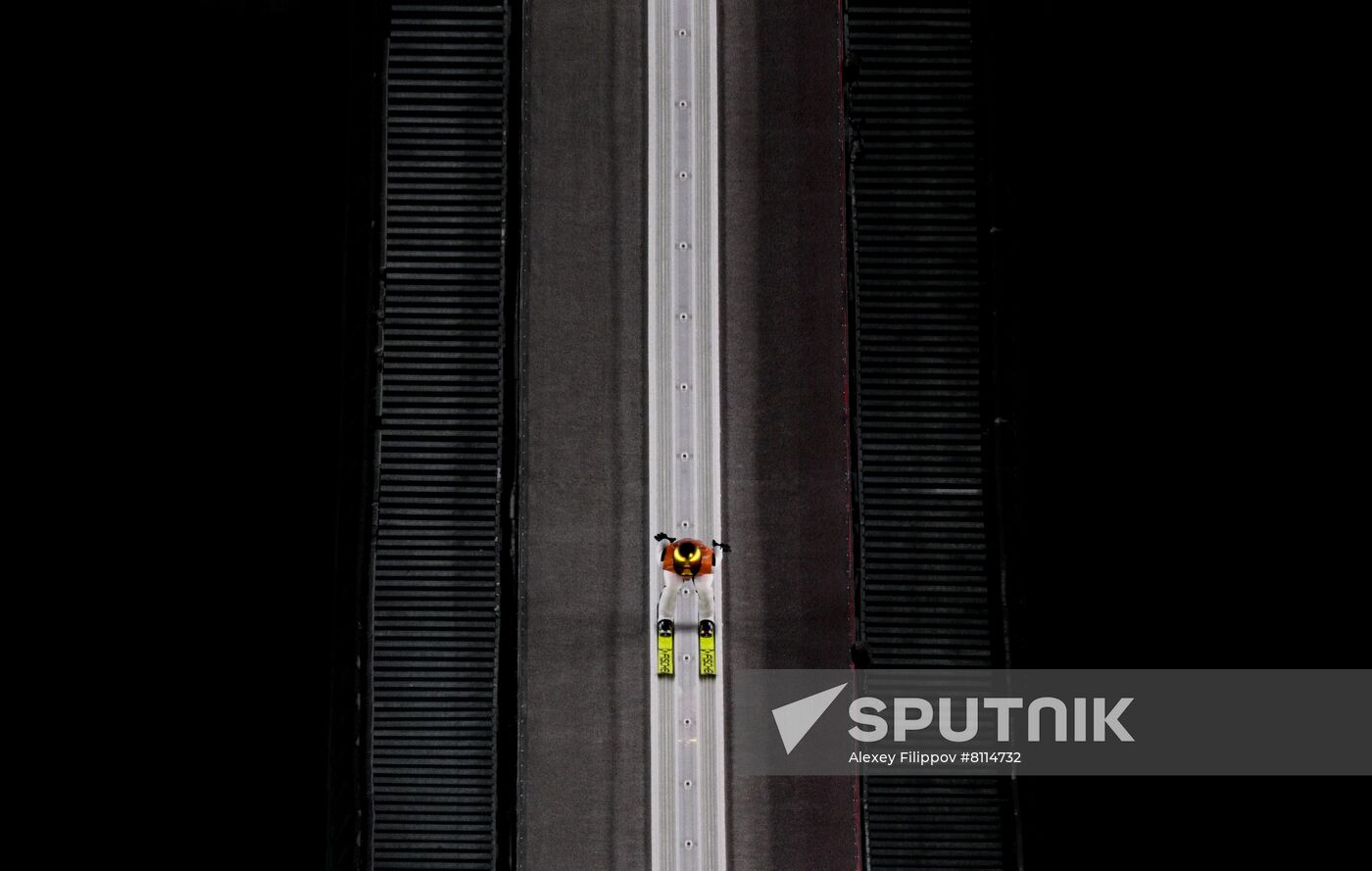 China Olympics 2022 Ski Jumping Men Team