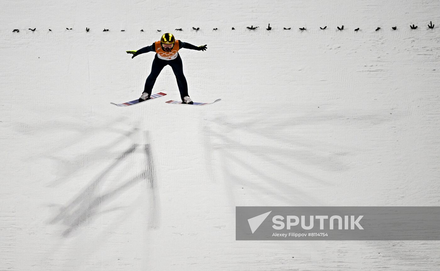 China Olympics 2022 Ski Jumping Men Team