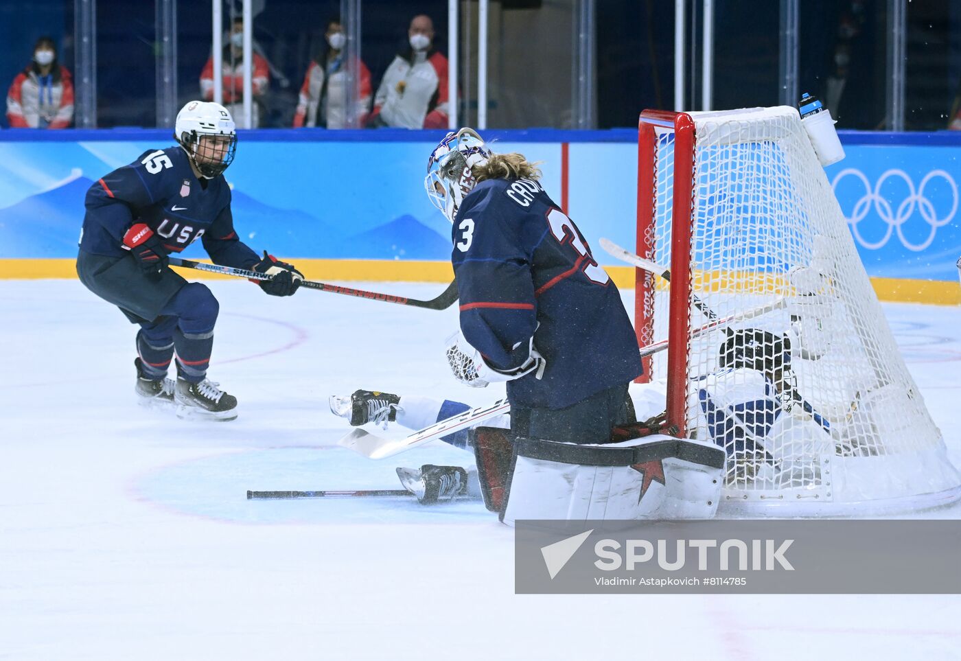 China Olympics 2022 Ice Hockey Women US - Finland