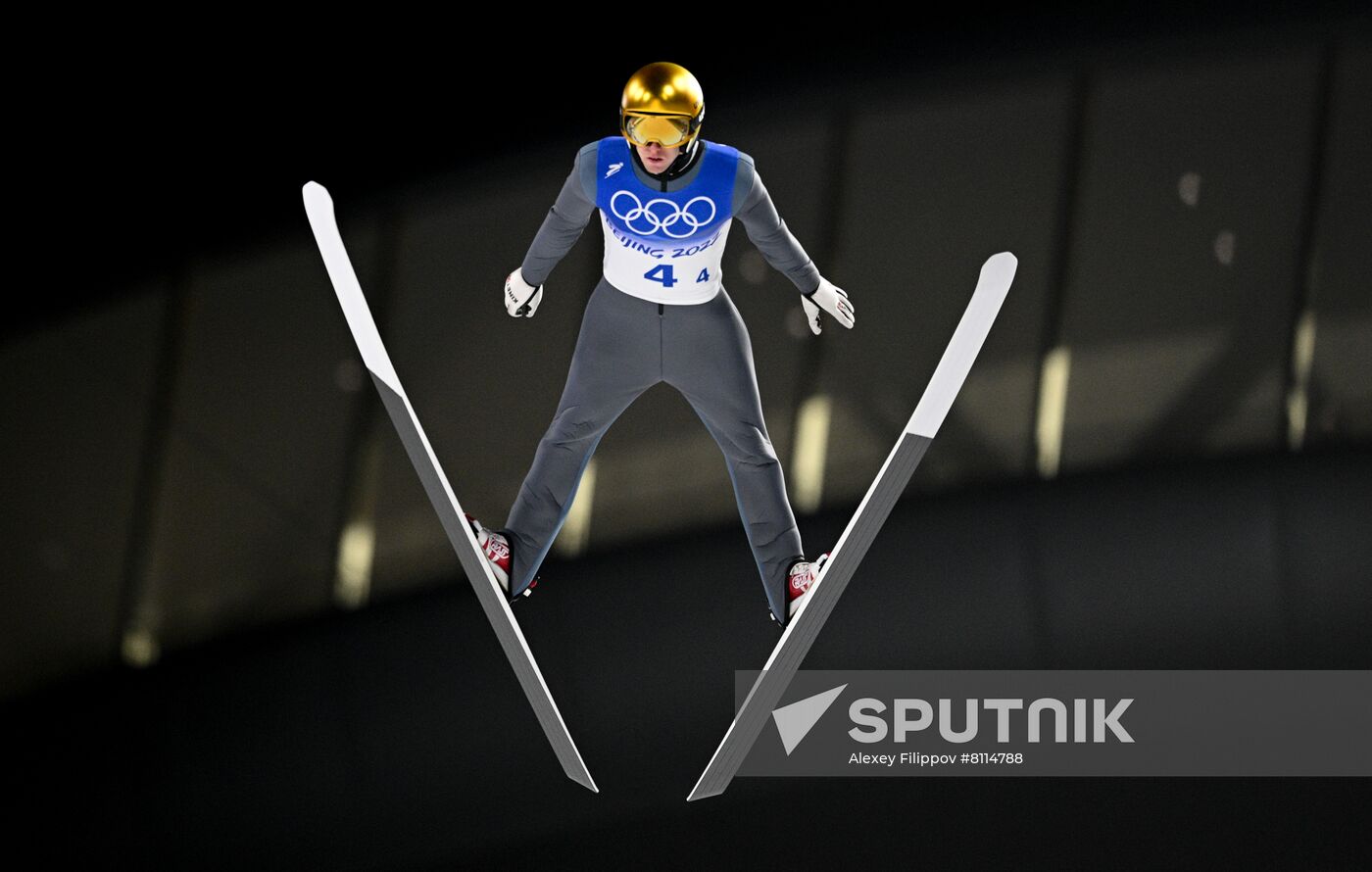 China Olympics 2022 Ski Jumping Men Team