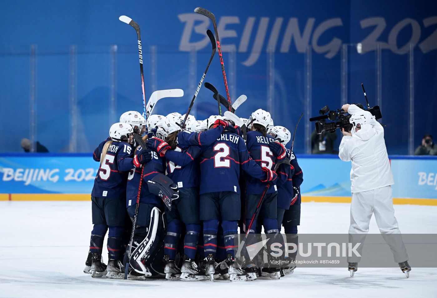 China Olympics 2022 Ice Hockey Women US - Finland