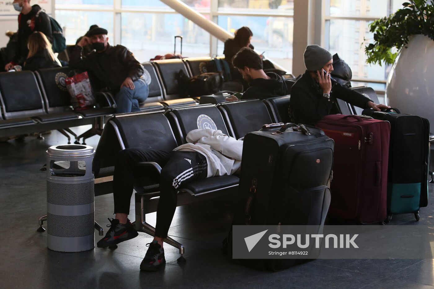 Ukraine Tension Airport