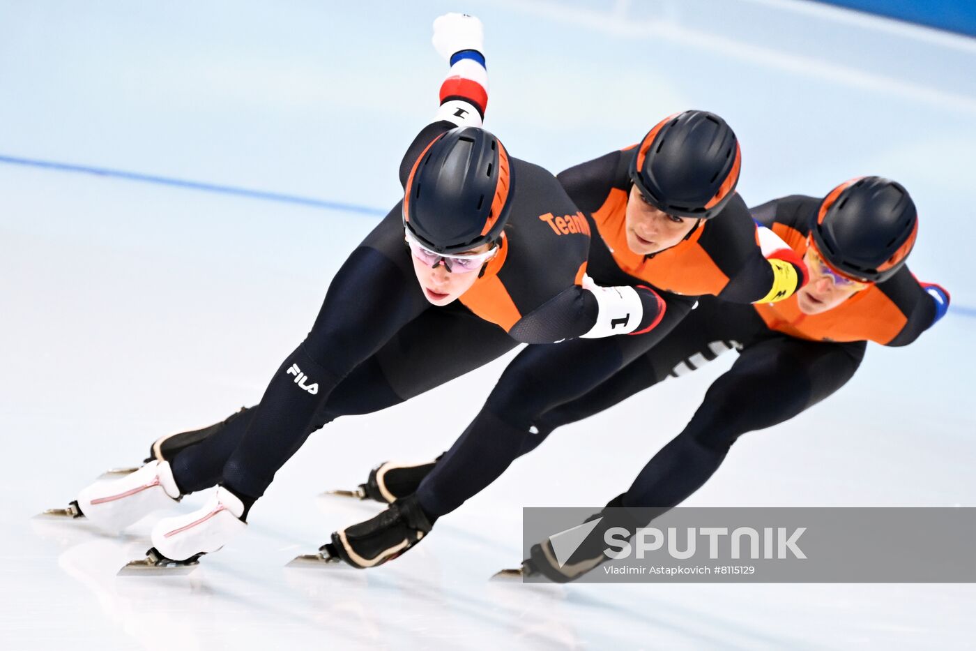 China Olympics 2022 Speed Skating Women Team Pursuit