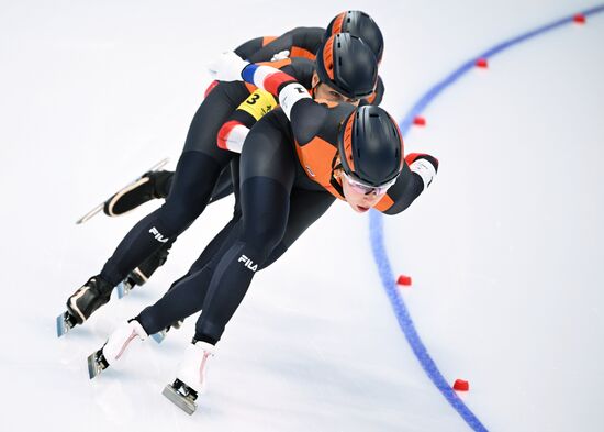 China Olympics 2022 Speed Skating Women Team Pursuit