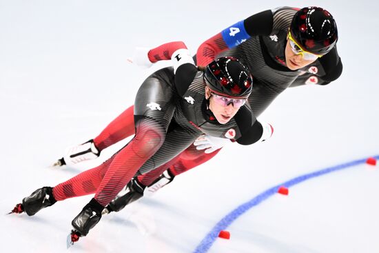 China Olympics 2022 Speed Skating Women Team Pursuit
