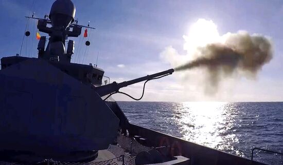 Russia Naval Drills