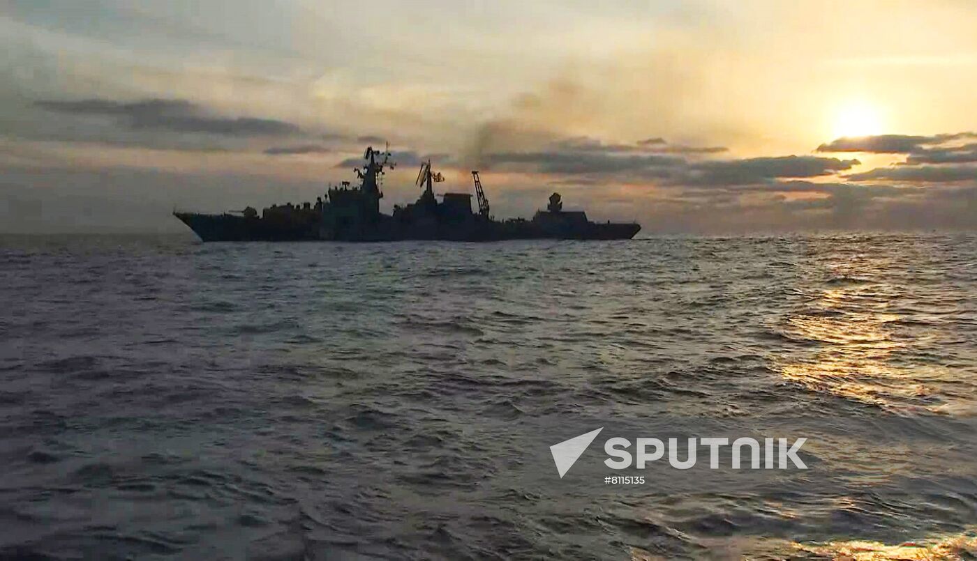 Russia Naval Drills