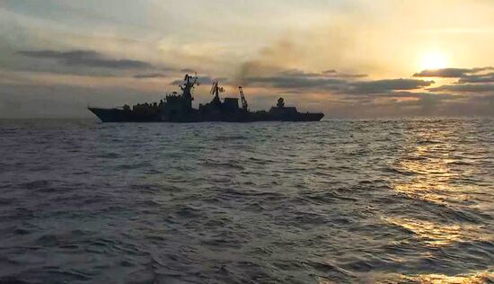 Russia Naval Drills