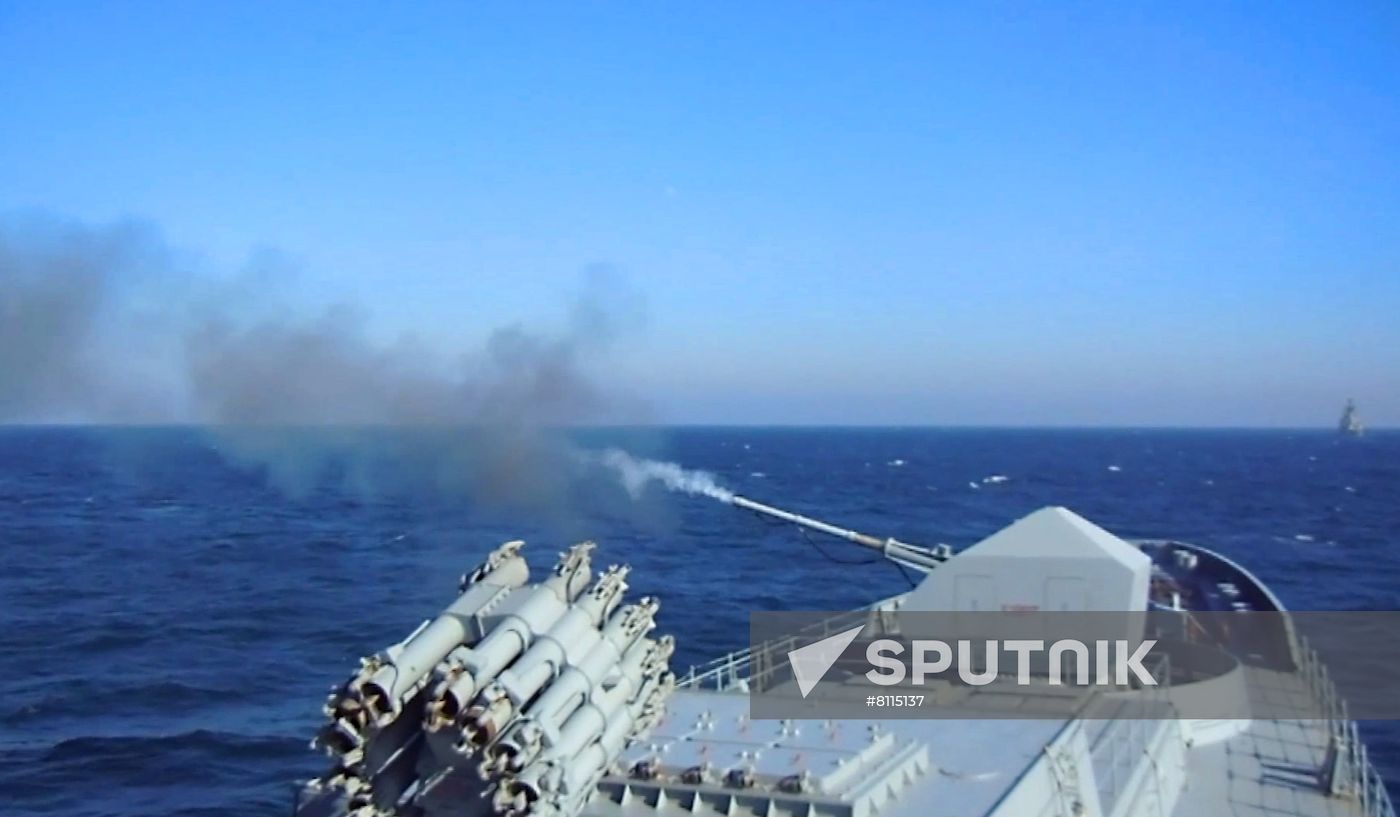 Russia Naval Drills