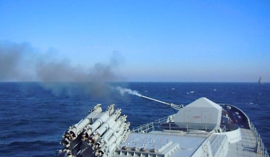 Russia Naval Drills