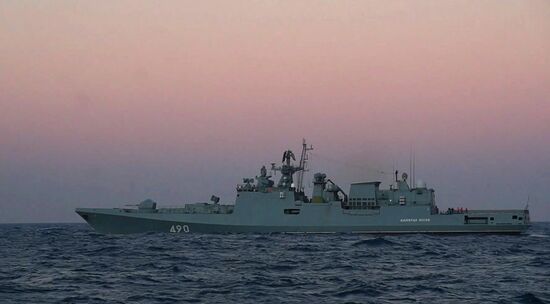 Russia Naval Drills