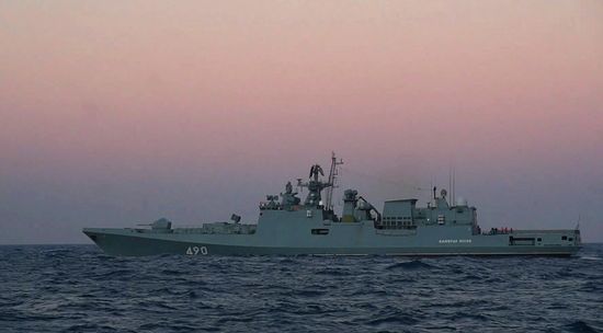 Russia Naval Drills