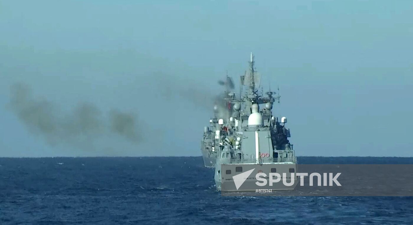Russia Naval Drills