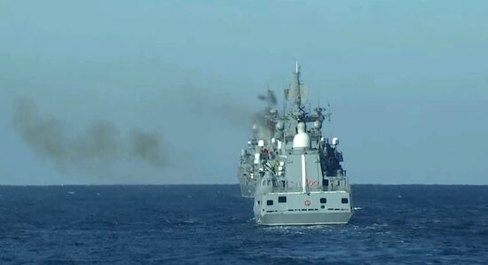 Russia Naval Drills