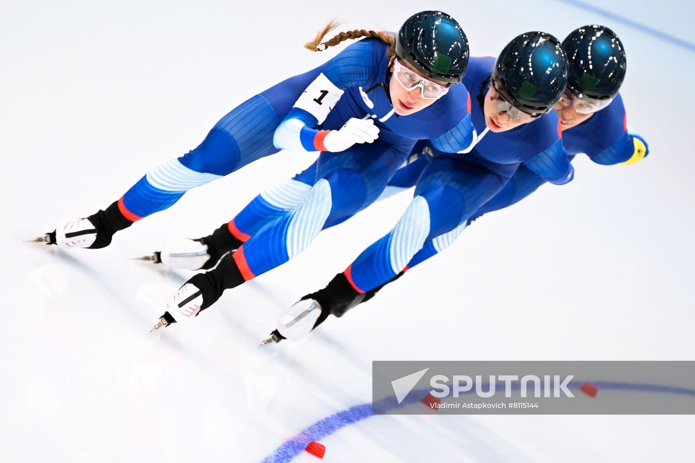 China Olympics 2022 Speed Skating Women Team Pursuit