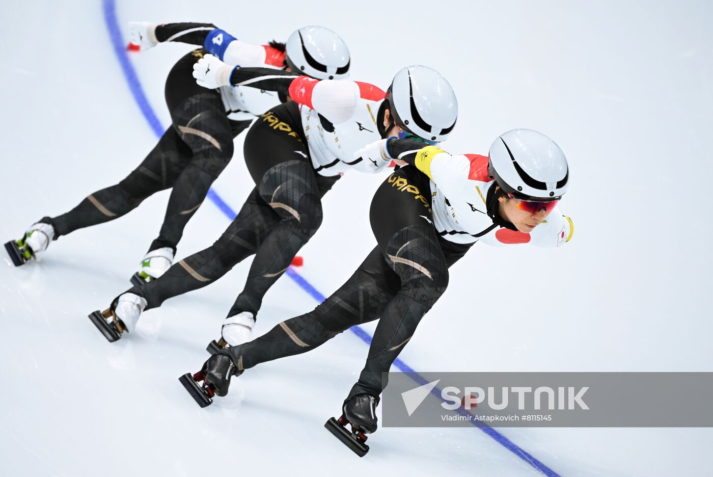 China Olympics 2022 Speed Skating Women Team Pursuit