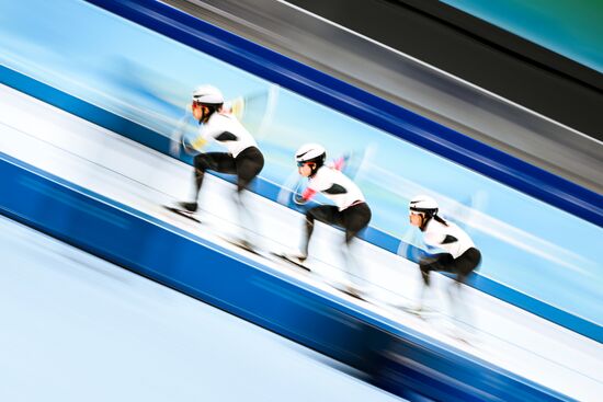 China Olympics 2022 Speed Skating Women Team Pursuit