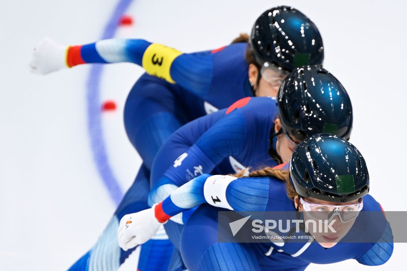 China Olympics 2022 Speed Skating Women Team Pursuit