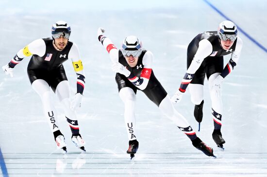 China Olympics 2022 Speed Skating Men Team Pursuit