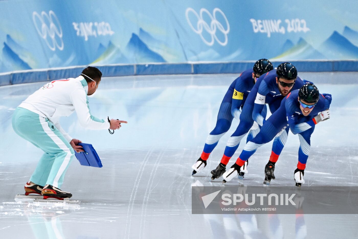 China Olympics 2022 Speed Skating Men Team Pursuit