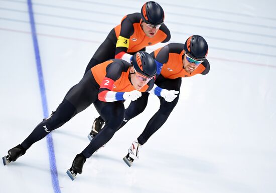 China Olympics 2022 Speed Skating Men Team Pursuit