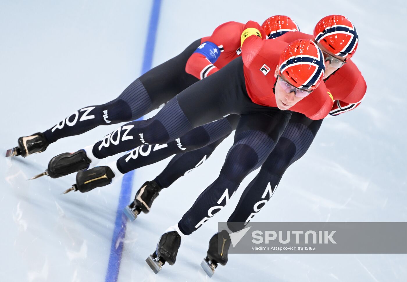 China Olympics 2022 Speed Skating Men Team Pursuit