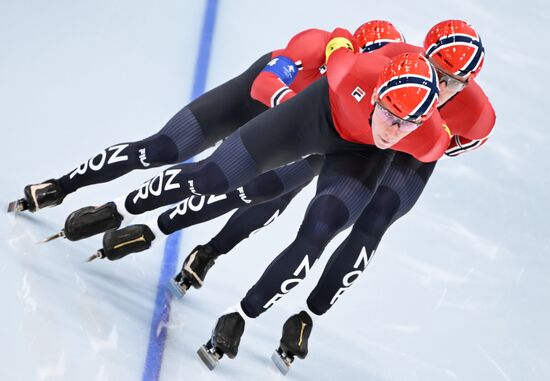 China Olympics 2022 Speed Skating Men Team Pursuit