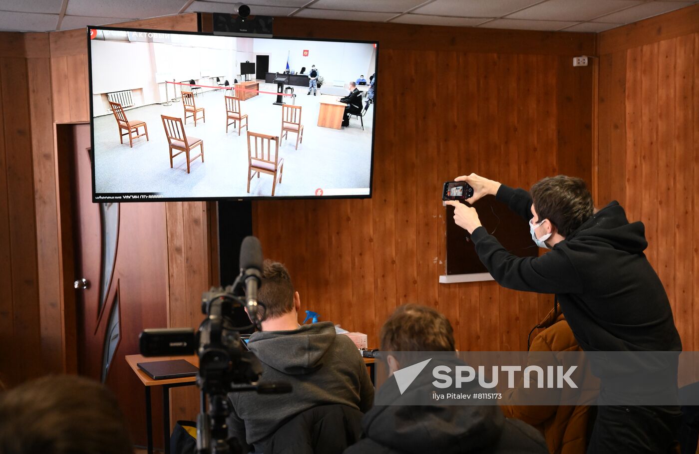 Russia Navalny New Case Trial