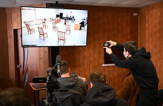 Russia Navalny New Case Trial